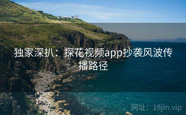 独家深扒：探花视频app抄袭风波传播路径
